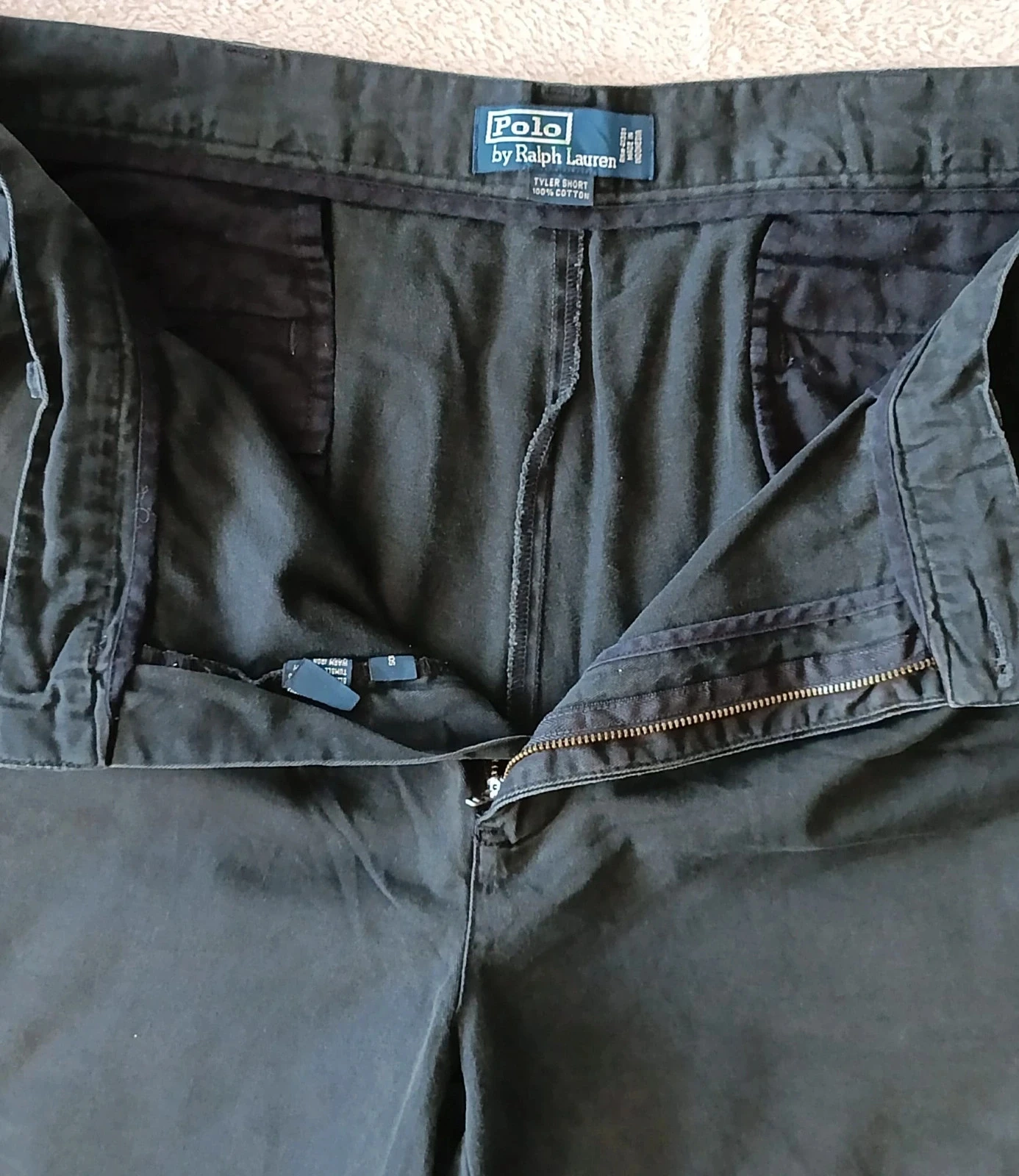 Polo Ralph Lauren negro Vintage Tyler de tiro alto talla 38 – photo 4